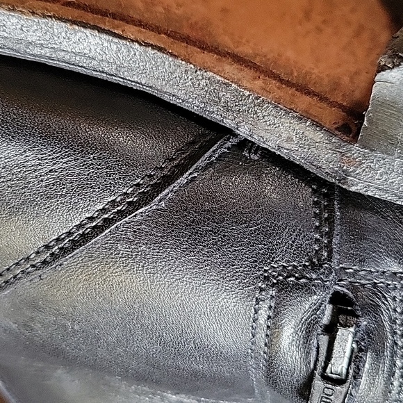 Hitchcock Exeter, EXTRA WIDE black leather chukka, ankle boots, size 10, 6E - Picture 12 of 12